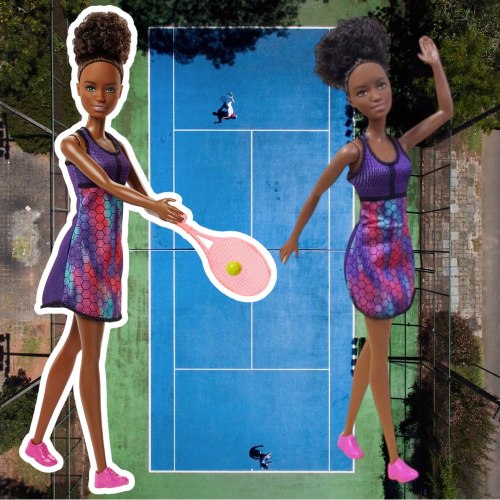 Barbie: African American Tennis Player 🎾